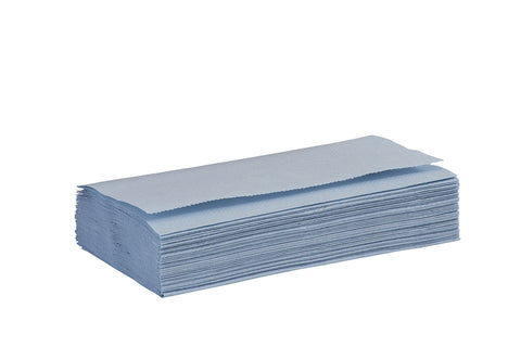 Tork Blue 1 Ply Windshield Folded Paper Towel, 9.5 x 10.75 inch -- 2250 per case