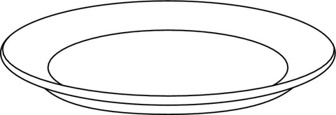 Dinex® PLATE DINNER IVORY 9