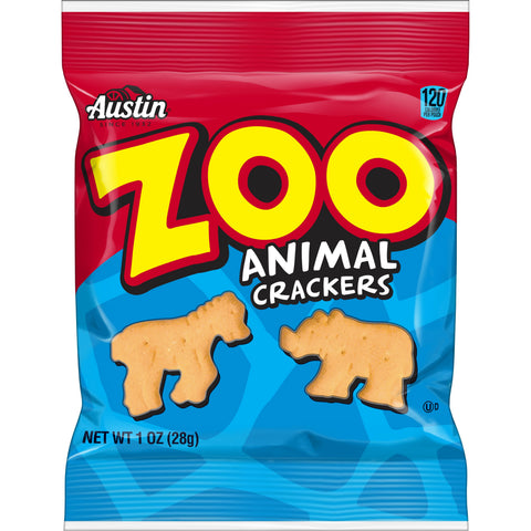 Cracker Keebler Austin Zoo Animal 100 Count 1 Ounce