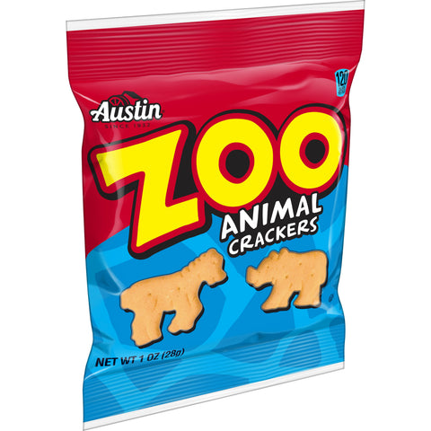 Cracker Keebler Austin Zoo Animal 100 Count 1 Ounce