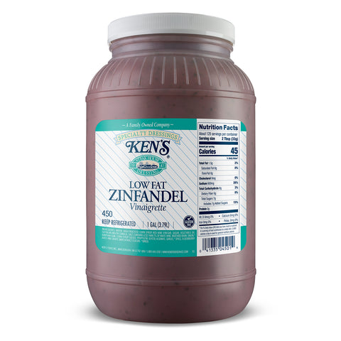 Ken's Foods DRESSING ZINFANDEL LOW FAT REFRIGERATED