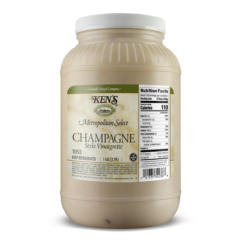 Ken's Foods DRESSING VINAIGRETTE CHAMPAGNE REFRIGERATED