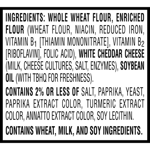 Cracker Whole Grain Red Fat Cheez-it