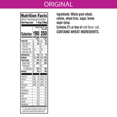 Kelloggs Raisin Bran Cereal, 16.6 Ounce -- 10 per case.