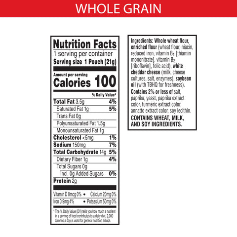 Cracker Cheez-it® Whole Grain