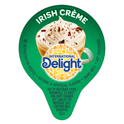 Creamer Liquid Non Dairy Irish Cream Single Serve Aseptic Cup