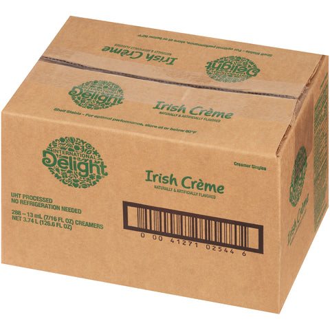 Creamer Liquid Non Dairy Irish Cream Single Serve Aseptic Cup