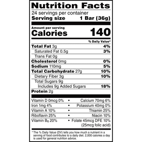 Granola Bar Rice Krispies® Chewy Apple Cinnamon