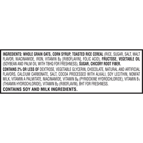 Kelloggs Cocoa Krispies Chocolate Chewy Cereal Bar, 1.34 Ounce - 24 per pack -- 4 packs per case.