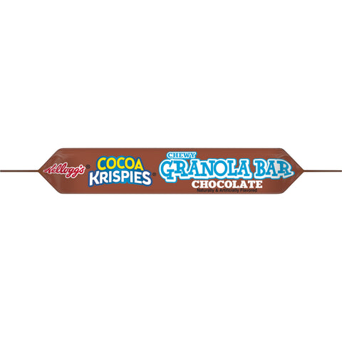 Kelloggs Cocoa Krispies Chocolate Chewy Cereal Bar, 1.34 Ounce - 24 per pack -- 4 packs per case.
