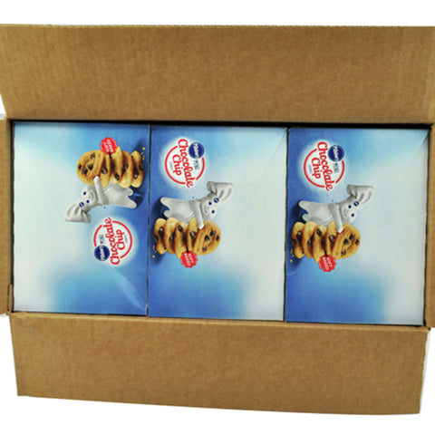 Pillsbury Soft Baked Mini Chocolate Chip Cookies, 18 Ounce -- 9 per case.