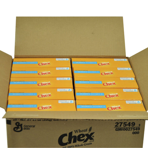 Chex Wheat Cereal Mix, 14 Ounce -- 10 per case.