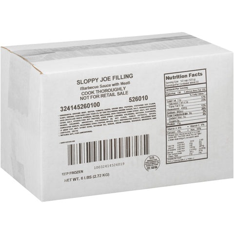 Sloppy Joe Filling Bag