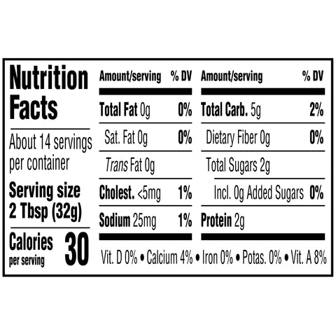 Breakstones Non Fat Sour Cream, 1 Pound -- 12 per case