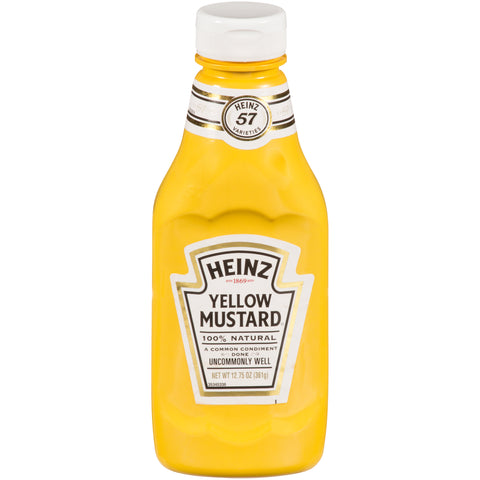 Mustard Yellow Plastic Bottle 409360/78004356