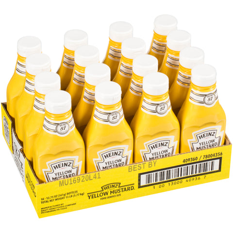 Mustard Yellow Plastic Bottle 409360/78004356