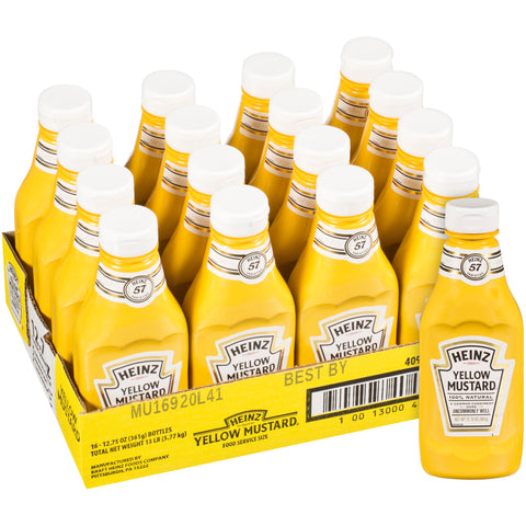Mustard Yellow Plastic Bottle 409360/78004356