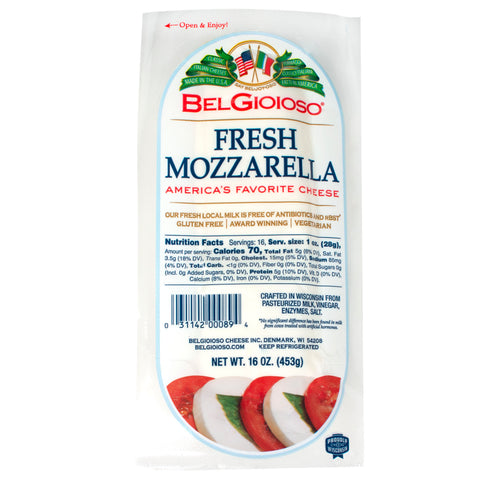 Belgioioso CHEESE MOZZARELLA LOG FRESH