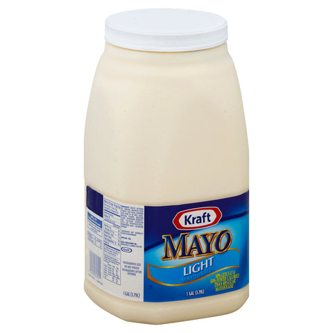 Kraft Mayonnaise Light, 1 Gallon -- 4 Case