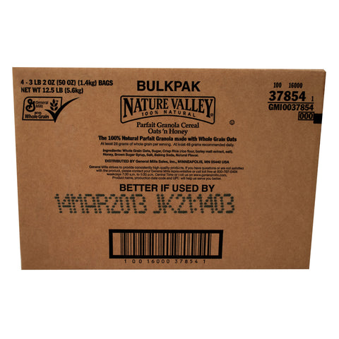 Nature Valley® CEREAL GRANOLA 100% NATURAL OATS 'N HONEY PARFAIT