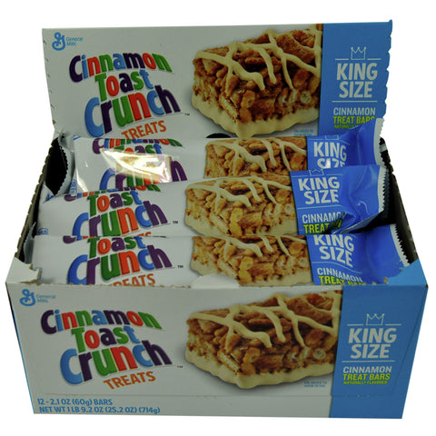 Cinnamon Toast Crunch Cereal Treat Bar, 25.2 Ounce -- 8 per case.