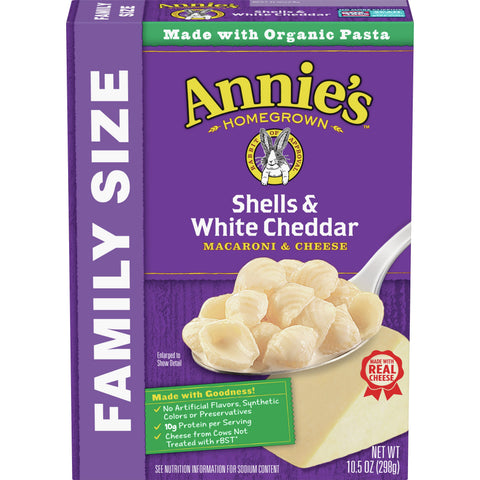 Annie's® MACARONI & CHEESE WHITE CHEDDAR FAMILY SIZE