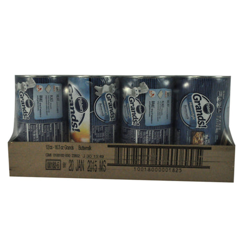 Grands Homestyle Buttermilk Biscuit, 16.3 Ounce - 8 per pack -- 8 packs per case.