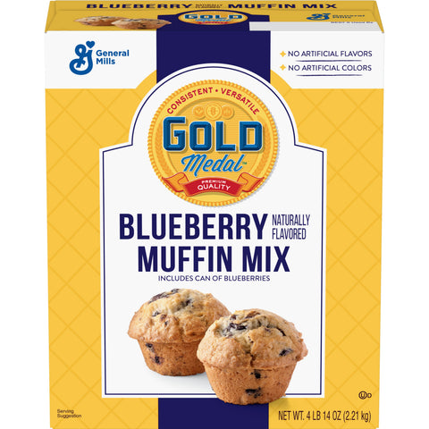 Gold Medal Blueberry Muffin Mix, 4.87 Pound -- 6 per case