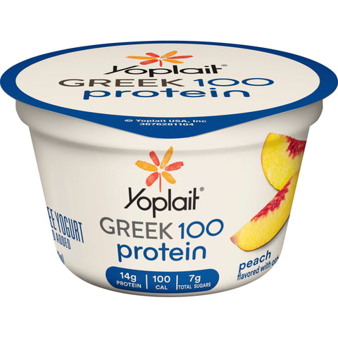 Yoplait® Greek 100 YOGURT GREEK PEACH 100 CALORIE