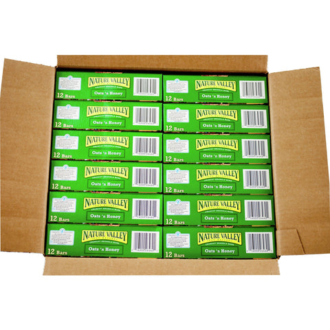 Nature Valley Oats and Honey Granola Bar, 8.9 Ounce -- 12 per case.