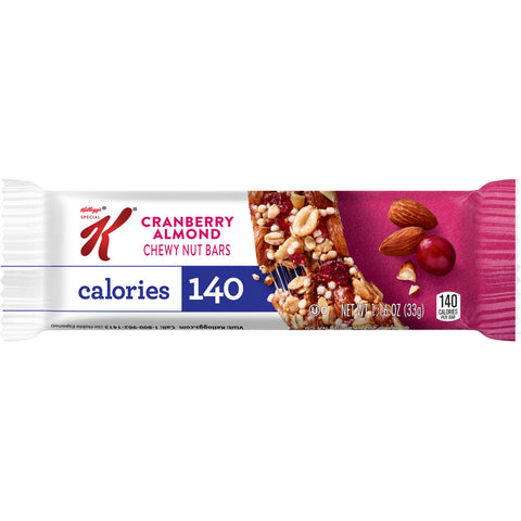Snack Bar Special K® Chewy Nut Bar Cranberry Almond
