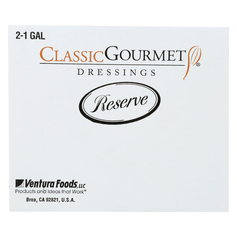 Ventura Foods Classic Gourmet Parmesan Peppercorn Dressing, 2 Gallon.