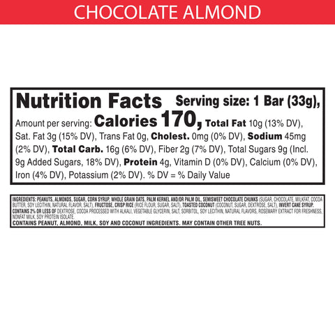 Snack Bar Special K® Chewy Nut Bar Chocolate Almond