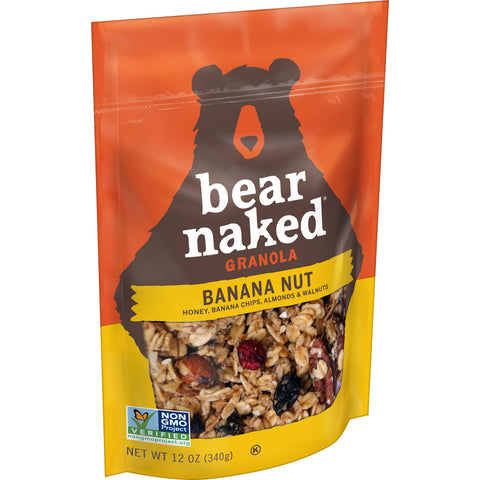 Kelloggs Bear Naked Banana Nut All Natural Granola, 12 Ounce -- 6 per case.