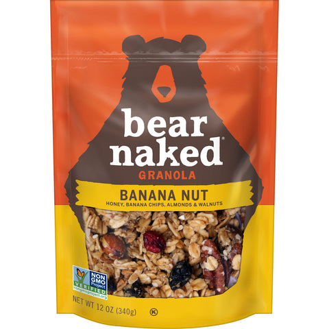 Kelloggs Bear Naked Banana Nut All Natural Granola, 12 Ounce -- 6 per case.