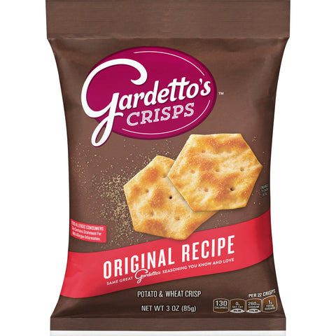 Gardettos Original Crisps, 3 Ounce -- 7 per case.