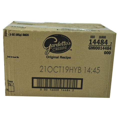 Gardettos Original Crisps, 3 Ounce -- 7 per case.