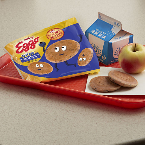 Kellogg's® PANCAKE EGGO® BITES® MINI BLUEBERRY
