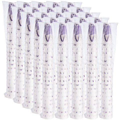 Dart Impulse® CUP FOAM THERMO-GLAZE PURPLE 20 OZ