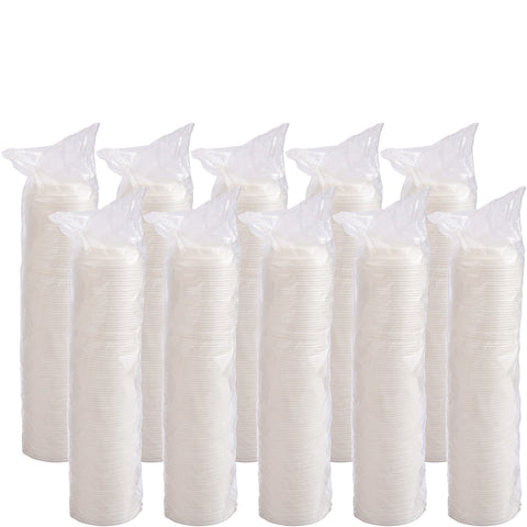 Translucent, Straw Slotted Lid For 10J10, 10Ky10, 12Fj10 -- 1000 Per Case.