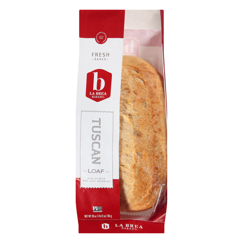Labrea Bakery Tuscan Loaf Bread, 29.3 Ounce -- 12 per case.