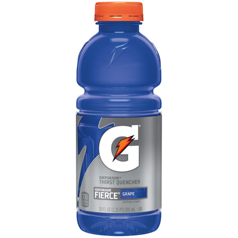 Gatorade DRINK GATORADE FIERCE GRAPE WIDEMOUTH PLASTIC BOTTLE