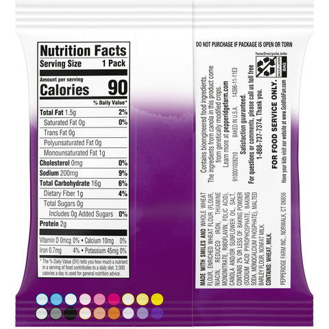 Snack Goldfish Prezel Single Serve