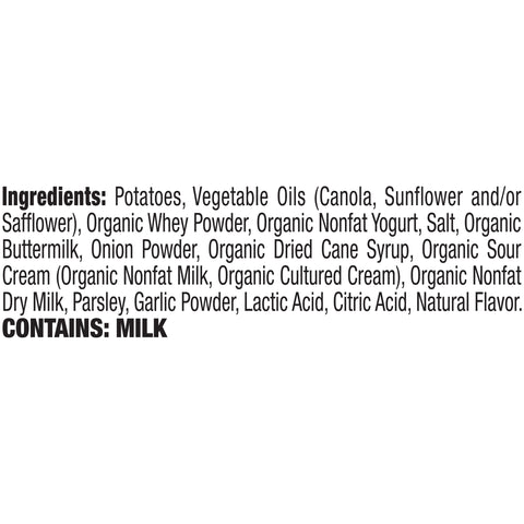 Kettle Foods Sour Cream, Onion and Chive Potato Chips - 3 oz. bag, 12 per case