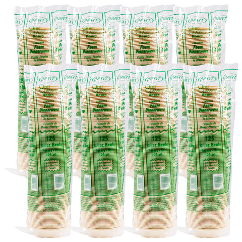 Bowl Foam Honey Laminated 3.5-4 Oz