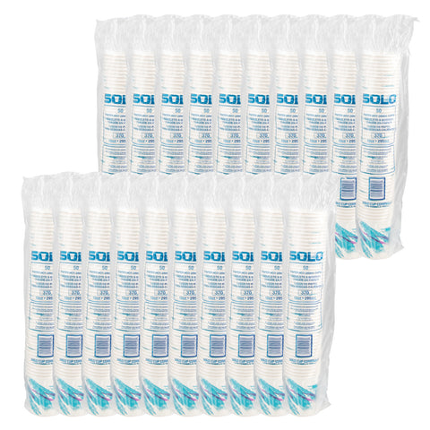 Solo Jazz® CUP PAPER HOT SINGLE SIDED POLY 10 OZ