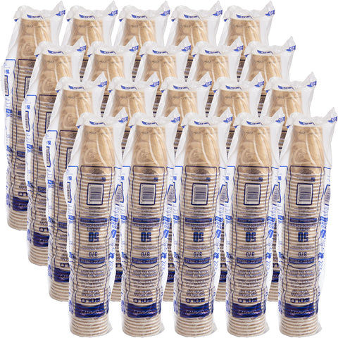 Solo Mistique® CUP PAPER HOT SINGLE SIDED POLY 10 OZ