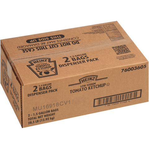 Ketchup Dispenser Pack Low Sodium 76003605