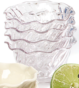 Carlisle DISH DESSERT TULIP SAN PLASTIC CLEAR 5 OZ