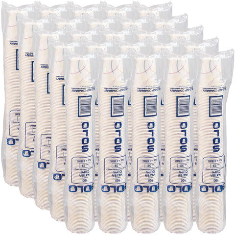 Dart Solo Eco-Forward Meridian Design Treated Paper Multicolored Cold Water Cup, 5 Ounce -- 2500 per case
